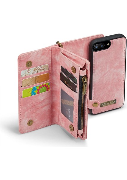 IPhone 7 Için Kılıf Artı/8 Artı Ayrılabilir Kart Tutucu Tpu Pc El Yapımı Kapak (Yurt Dışından) indirimleri