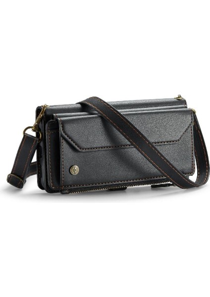 IPhone 16 Için Crossbody Durumda Pro Max Rfıd Engelleme Durumda Cüzdan Kart Tutucu (Yurt Dışından) modelleri