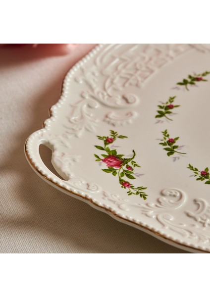 Vintage Rose Tepsi 35 cm fırsatları