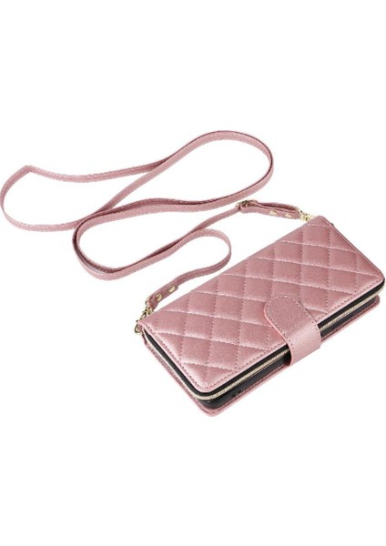 IPhone 7 Için Cüzdan Durumda Artı/iphone 8 Artı Crossbody Kayış Bilek Kayışı 9 (Yurt Dışından)