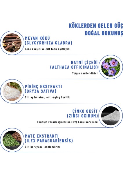 Organik 50 Spf Mineral Filtreli Renkli Güneş Koruyucu Krem - Natural Ton L Ecocert Cosmos Organik