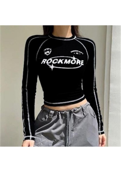 Siyah Rockmore University 32 Uzun Kollu Crop fiyatları