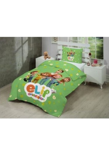 Yeşil Renkli Yumuşak ve Şık Nevresim Takımı, Rahat Uyku Için Ideal Seçim