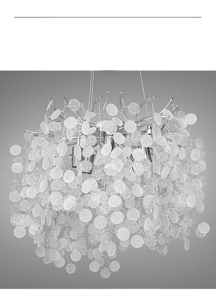 Istanbul Avize Leaf Gümüş Lüx Modern Avize fiyatları