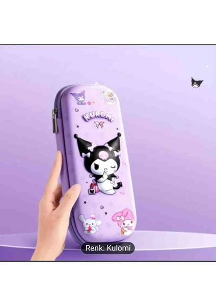 Kuromi Büyük Kapasiteli Kalem Kutusu