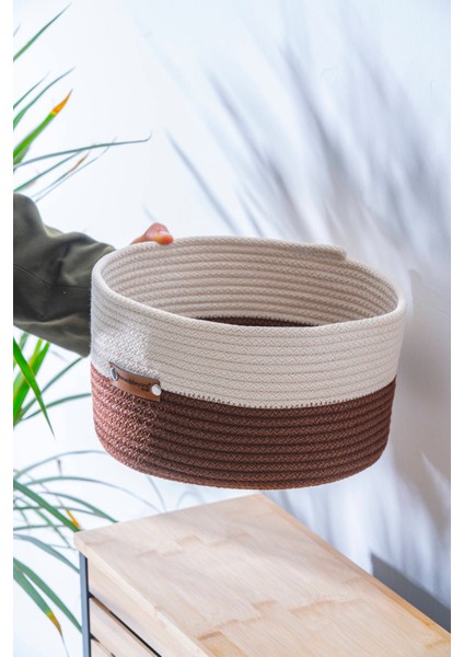 Home Beyond Yuvarlak Küçük Boy Hasır Organizer - 26 cm fiyatları