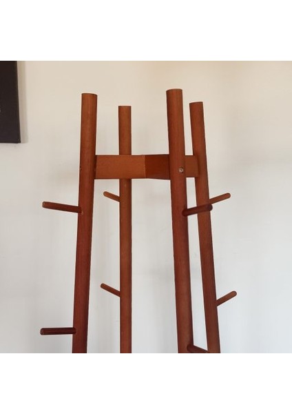 Ahşap Ayaklı Askılık Elbise Askısı Vestiyer 6015 fiyatları