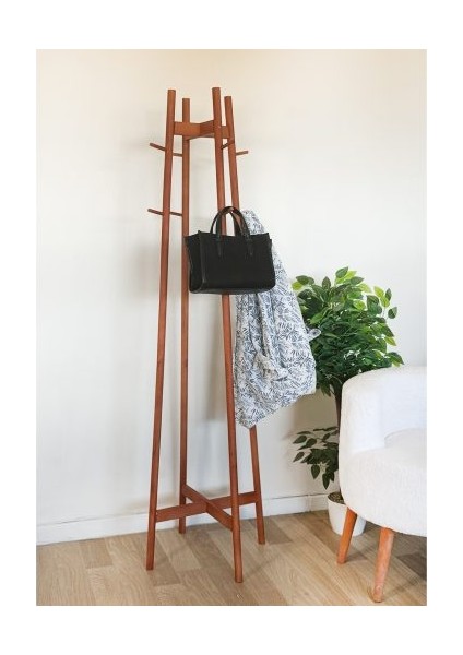 Ahşap Ayaklı Askılık Elbise Askısı Vestiyer 6015 modelleri