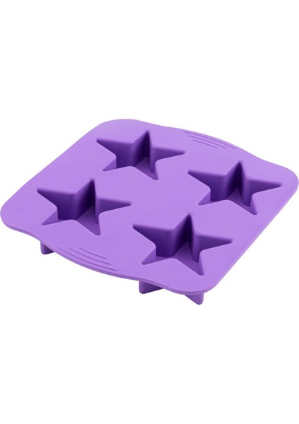 4'lü Yıldız Kek Kalıbı, Mor Renk, Pratik ve Şık Tasarım fiyatları