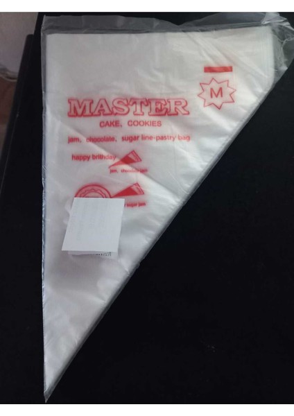 50'li Naylon Pasta ve Kurabiye Süsleme Torbası, Krem ve Şanti Sıkma Poşeti fiyatları