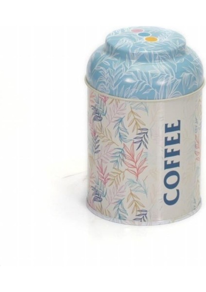 Desenli Metal Baharatlık, 0,6 Lt, Beyaz, Ø9X11 Cm, EF080-43