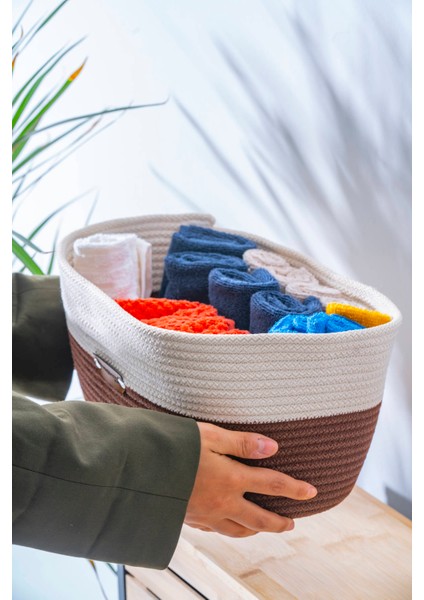 Home Beyond Oval Hasır Organizer - 33 cm