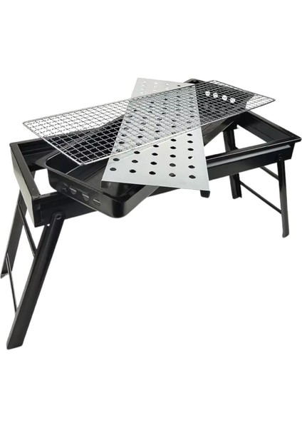 Cookout Portatif Katlanır Bbq Mangal Black modelleri