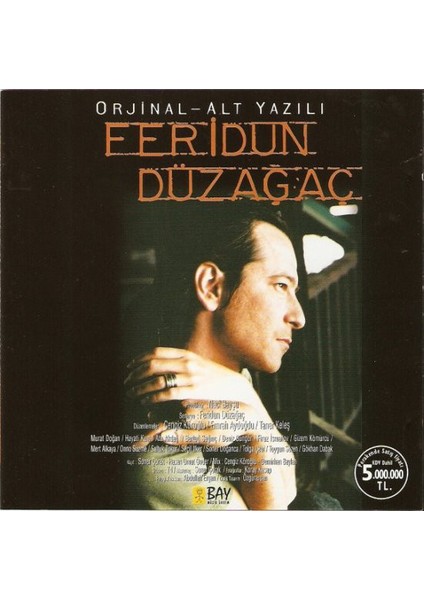 Feridun Düzağaç ‎– Orjinal - Alt Yazılı CD
