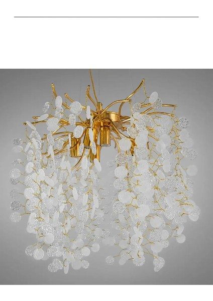 Istanbul Avize Leaf Gold Lüx Modern Avize modelleri