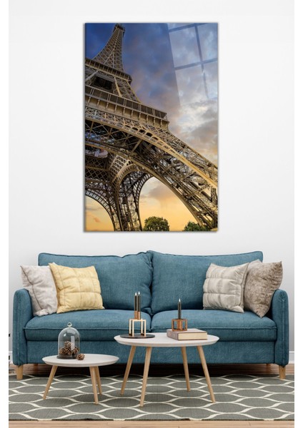 Paris Eyfel Kulesi Dikey Cam Tablo, Modern Ev Ofis Dekoru, Hediyelik Duvar Dekorasyonu, Kırılmaz Cam modelleri