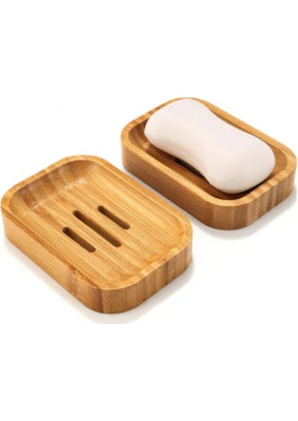 Beyaz Ahşap Bambu Katı El Sabunluğu Kare ve Yuvarlak Tasarım modelleri