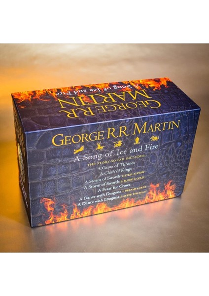 A Game Of Thrones: The Story Continues. 7 Volumes Boxed Set (A Song Of Ice And Fire) - George R. R. Martin fırsatları