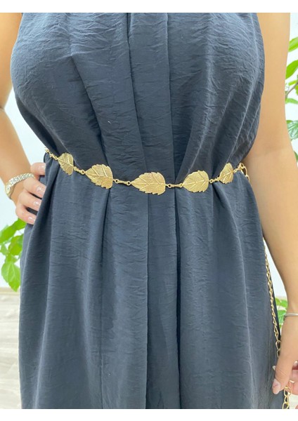 Altın Yaprak Figürlü Zincir Kemer fiyatları