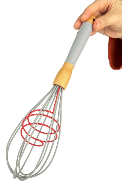 Şık Silikon Pastel Çırpıcı, Gri Renkli, Dayanıklı ve Kullanışlı Tasarım fiyatları