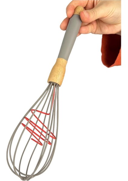 Şık Silikon Pastel Çırpıcı, Gri Renkli, Dayanıklı ve Kullanışlı Tasarım fırsatları