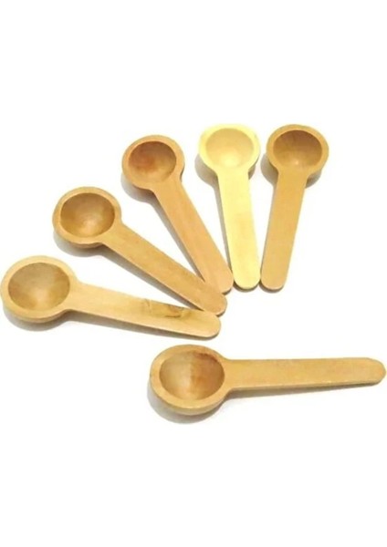 6'lı Ahşap Mini Baharat Ölçekleri, Kahverengi, Şık ve Kullanışlı Set fiyatları