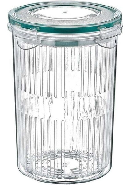 Renkli Süzgeçli Turşu ve Zeytin Saklama Kabı 1.5 Litre fiyatları