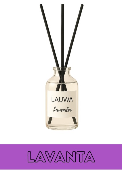 Lavanta Çubuklu Oda Ortam Kokusu Esansiyel Uçucu Yağ Lavander-50 ml