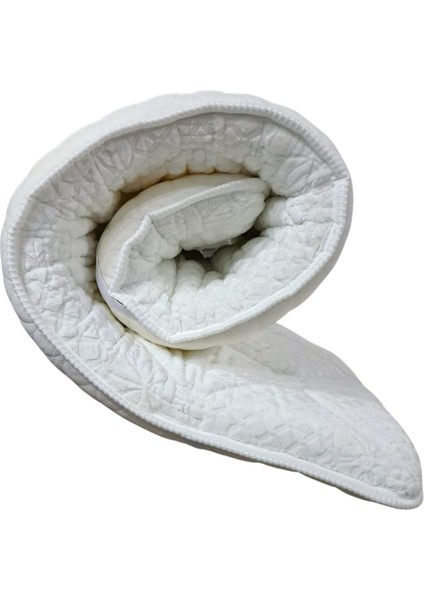 Tavşan Tüyü Kumaşlı Visco Jel Yatak Pedi, Topper 90 X 190 Cm. fiyatları