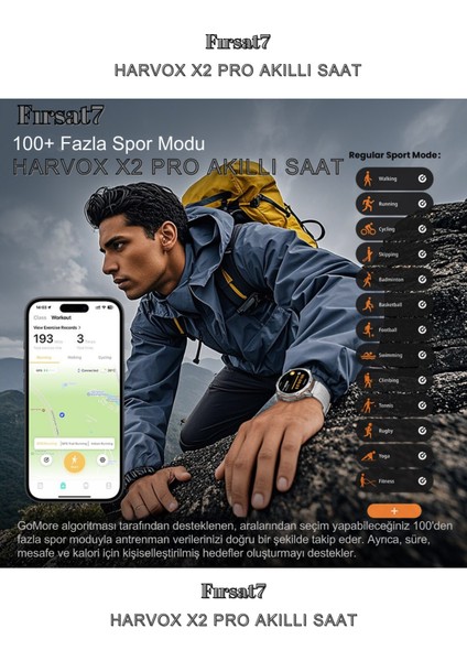 Watch X2 Pro Akıllı Saat Iphone ve Android Tüm Telefonlara Uyumlu 100 Şarj Süreli Akıllı Saat modelleri