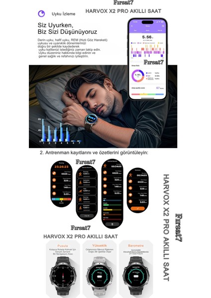 Watch X2 Pro Akıllı Saat Iphone ve Android Tüm Telefonlara Uyumlu 100 Şarj Süreli Akıllı Saat