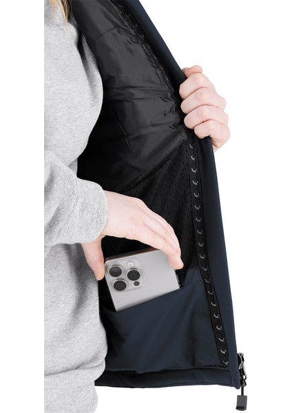 Oak Metal Mavi Rüzgara Dayanıklı Kadın Yelek indirimleri