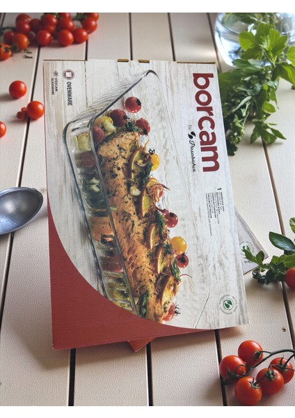 Borcam Fırın Kabı Tekli Isıya Dayanıklı fiyatları