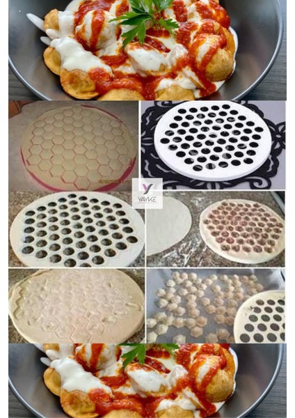 Petekli Mantı Kalıbı, Pratik ve Kolay Mantı Yapım Aracı