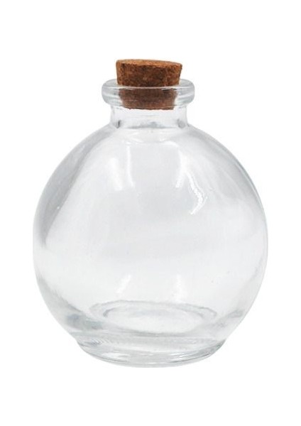 50 cc Cam Top Şişe Mantar Tıpalı - 50 ml Balon Şişe - Top Şeklinde Yuvarlak Cam Şişe ( 5 Adet) modelleri
