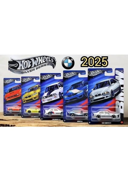 Silver Series – Bmw Seti (1set) 1/64 Boyutunda