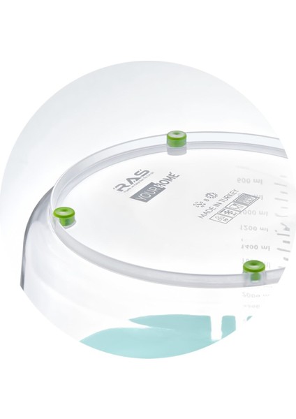 2500ML Pembe Kapaklı, Kaymaz Ayaklı Mikser Kabı modelleri