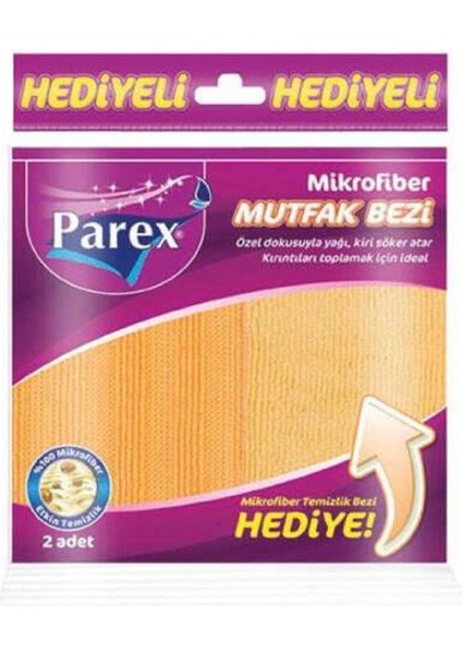 Çok Renkli Mikrofiber Banyo Bezi, Temizlik Hediye Seti