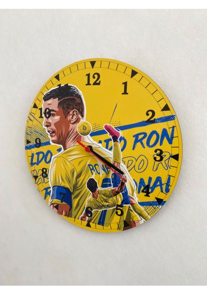 Cr7 Ronaldo Duvar Saati modelleri