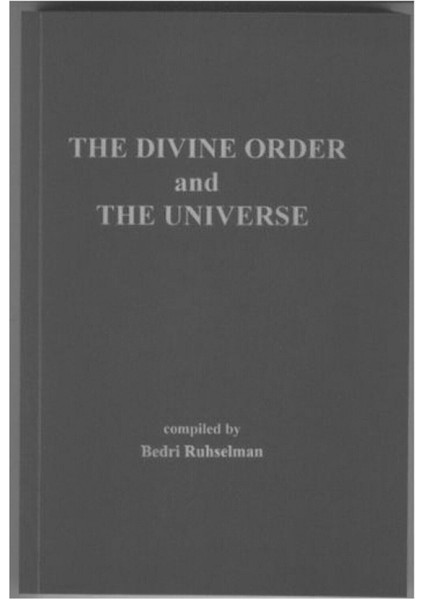 The Divine Order And The Universe-Bedri Ruhselman Normal Boy Cilt