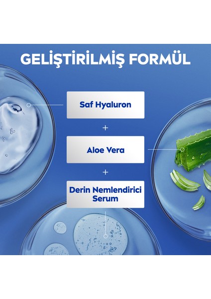 Aloe Vera Vücut Losyonu 400ml, Normal / Kuru Ciltler için, Derinlemesine Nemlendirici Serum ve Aloe vera ile 48 Saat Vücut Nemlendirme indirimleri