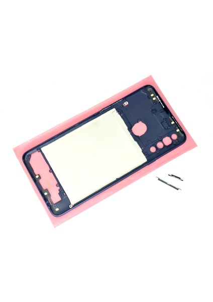 - Samsung Galaxy A20S Full Kasa Arka Kapak Batarya Kapağı - Mavi modelleri