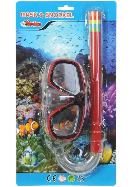 Renkli Yetişkin Maske ve Şnorkel Seti, Su Altı Keşifleri Için Eğlenceli ve Konforlu fiyatları