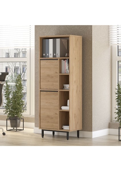 Bohem Ofis Klasör Dolabı Kitaplık 2 Kapaklı Metal Ayaklı Sepet BOH10B-S fiyatları