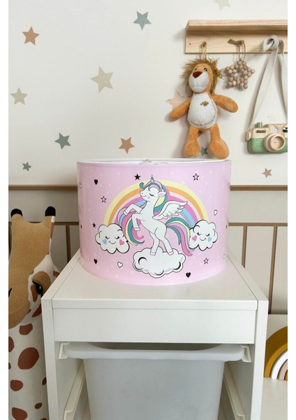 Renkli Unicorn Çocuk Odası Sarkıt Avize, Şık ve Eğlenceli Aydınlatma fiyatları