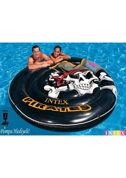 Renkli 188 cm Şişme Deniz Yatağı ve Su Adası, Eğlence ve Dinlenme Için Mükemmel