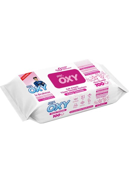 Mr.oxy Yüzey Temizlik Havlusu Kiraz Çiçekleri 100 Lü