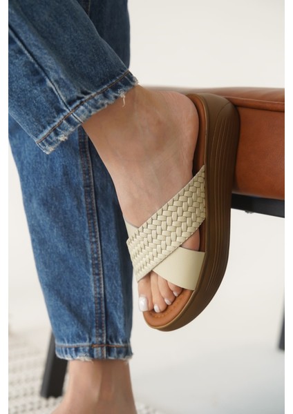 Fayn Bej Hakiki Deri Terlik fırsatları