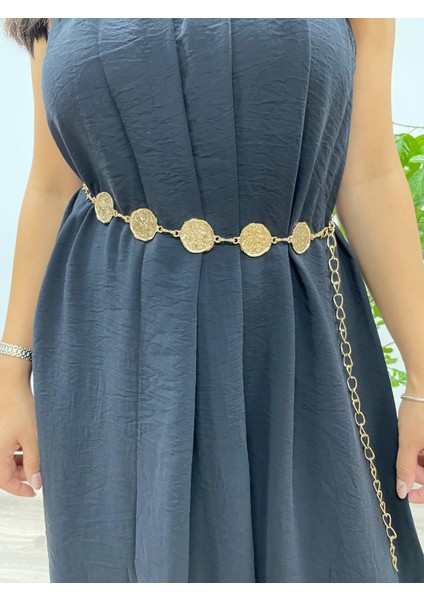 Altın Renkli Yuvarlak Figürlü Kemer fiyatları