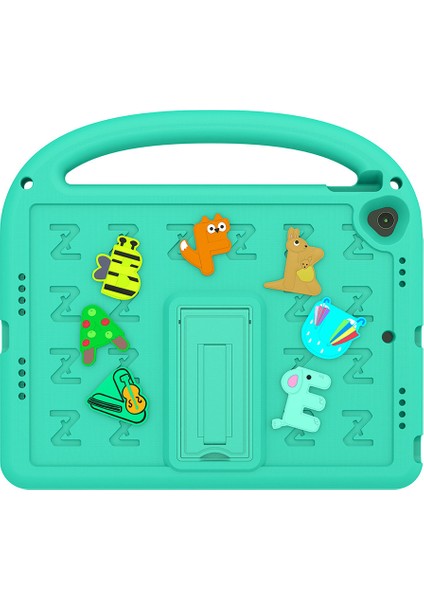 iPad Air 11 Inch M2/M3(2024/2025) Tablet Kılıfı, Ağır Hizmet Tipi Darbeye Dayanıklı Koruyucu Tablet Kılıfı Kapağı iPad Air 11 Inch M2/M3(2024/2025) (Yurt Dışından)